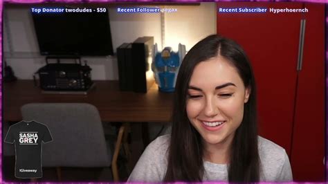 sasha grey stream|sashagrey's Top VODs .